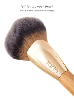 Tarte Full Fan pinceau poudre éventail fini flouté airbrush