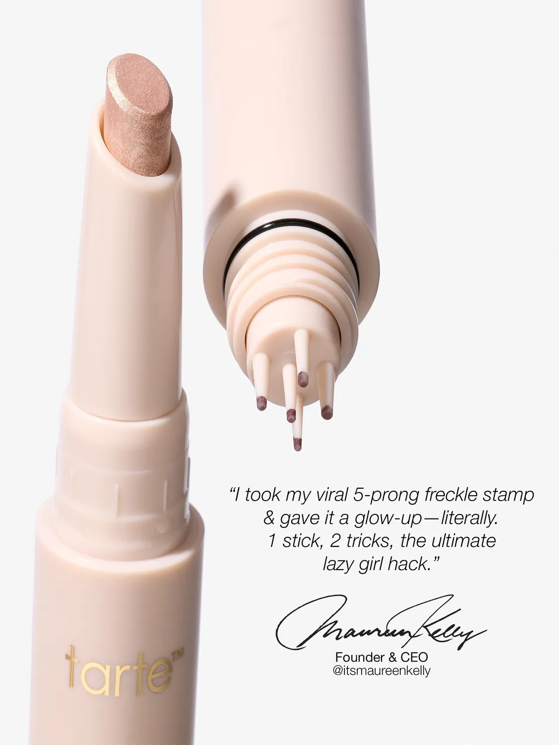 Tarte Freckle Stick feutre taches rousseur double embout