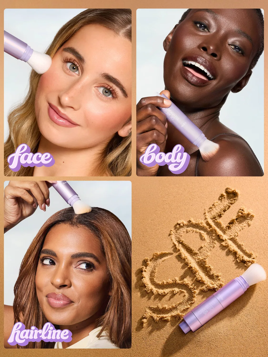 Tarte creaseless SPF 30 poudre solaire translucent
