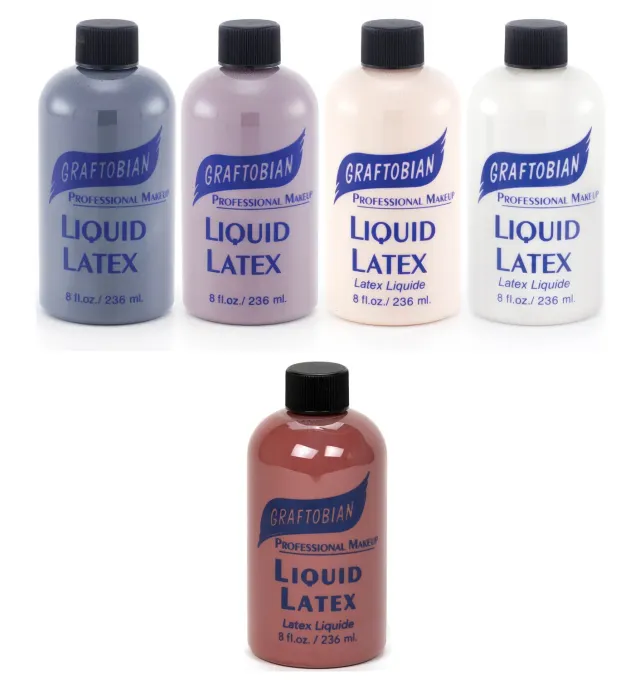 Graftobian latex liquide couleur 8 oz élastique corps