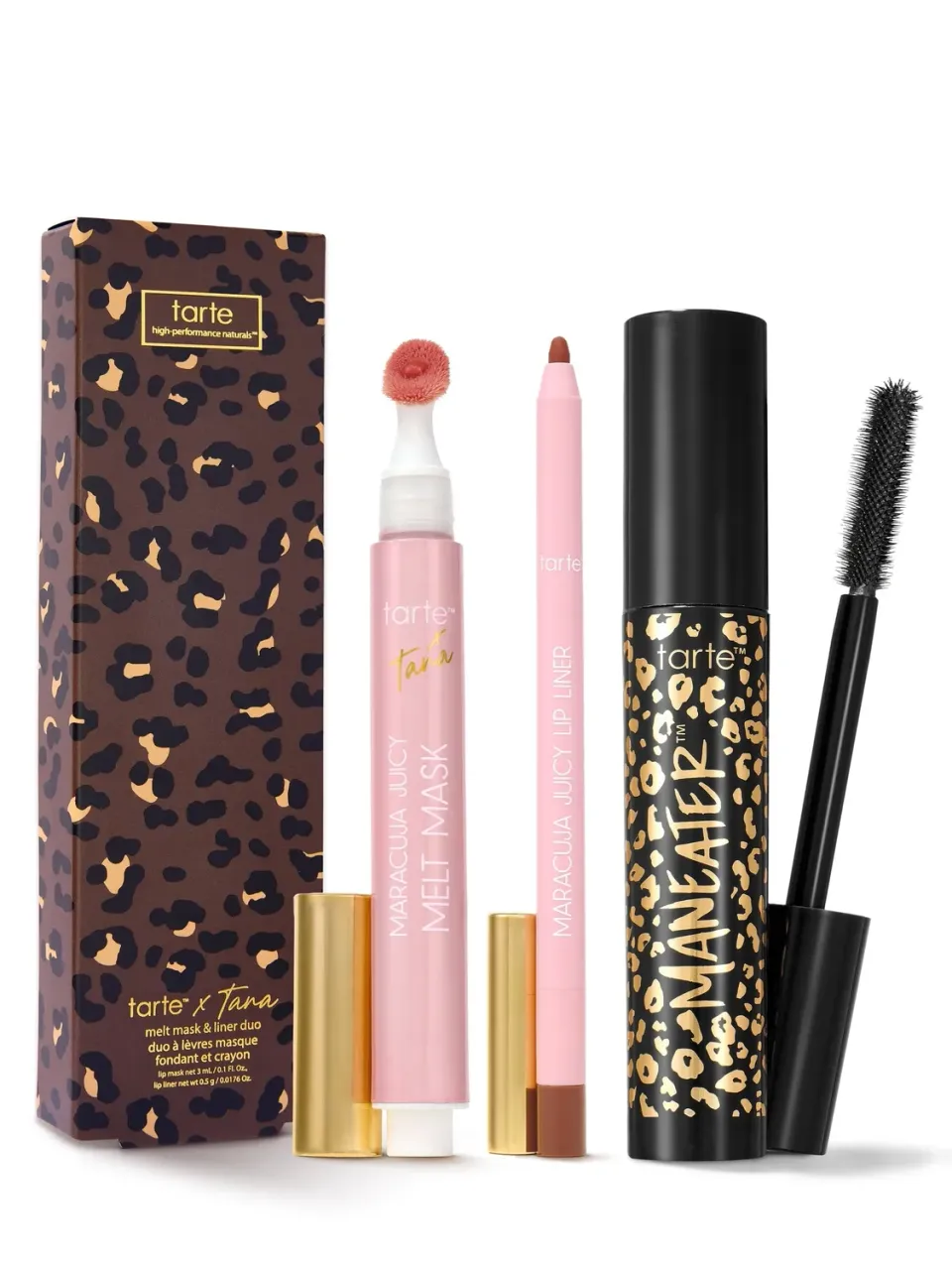 Tarte x Tana kit lèvres maracuja + mascara Maneater offert