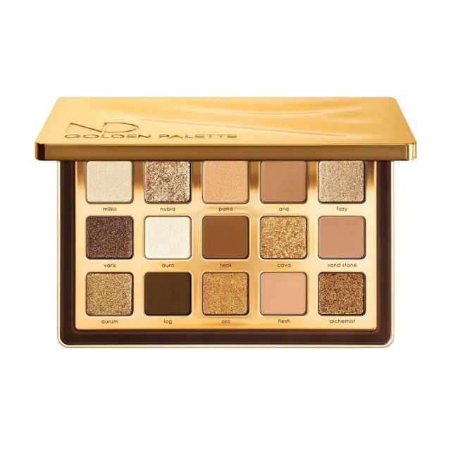 Natasha Denona Golden palette fards à paupières 15 fards dorés