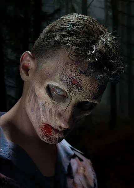Graftobian Deluxe Zombie kit maquillage Halloween complet