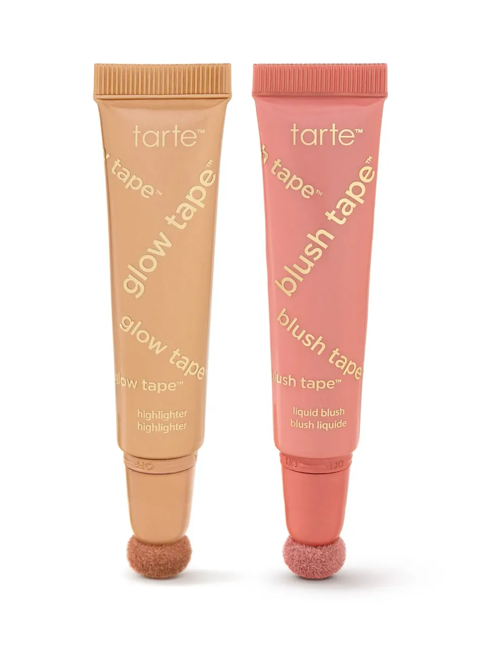Tarte Blush Tape Glow Tape duo blush liquide peach golden