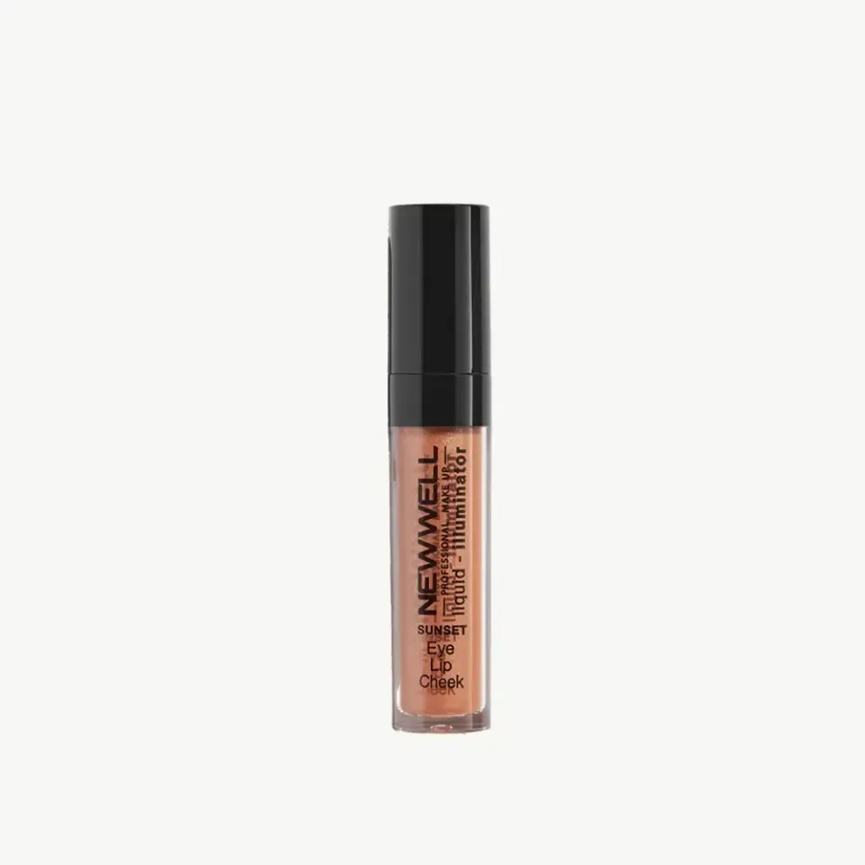 Newwell Liquid Illuminator blush liquide Sunset 3-en-1 glow