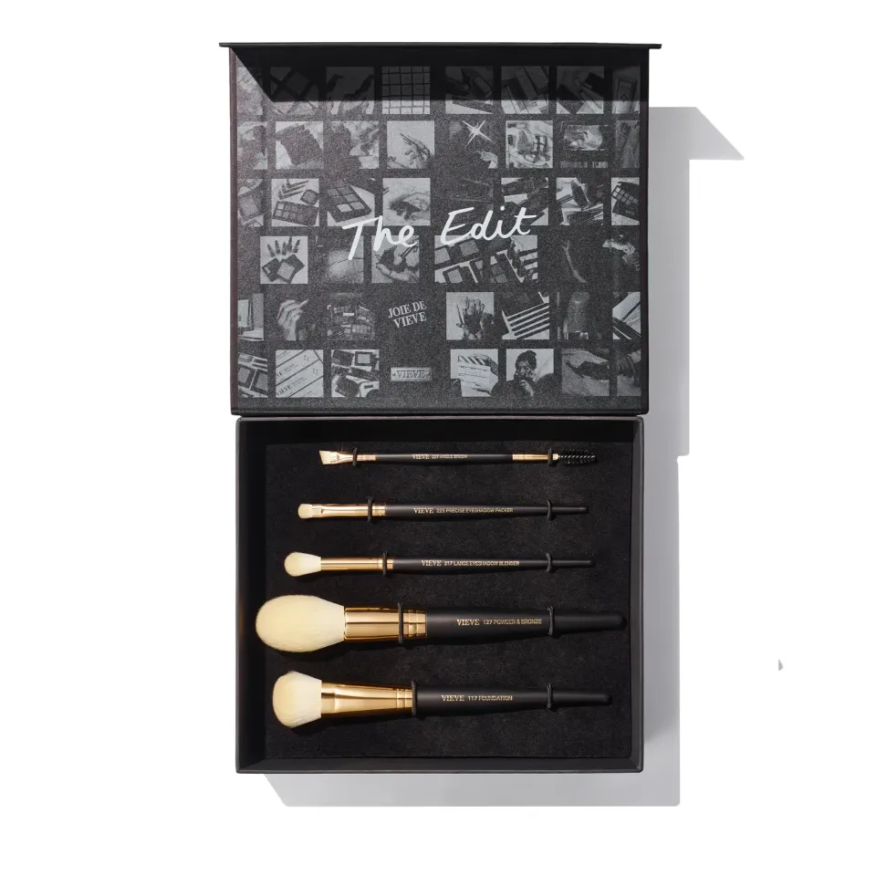 Vieve The Edit set 5 pinceaux maquillage doux