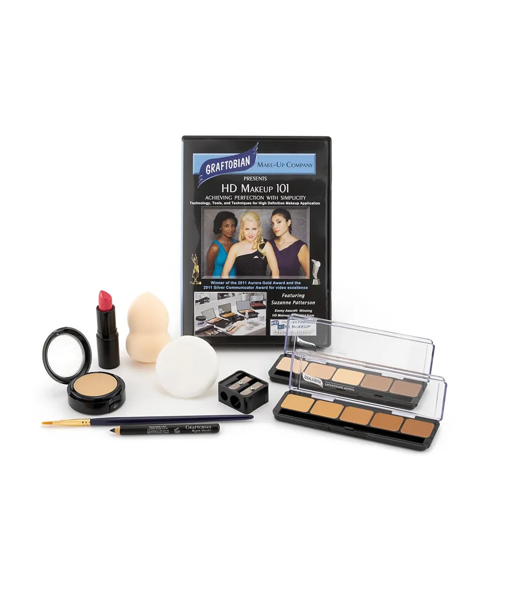 Graftobian Ultra HD Essentials kit teint 11 pièces