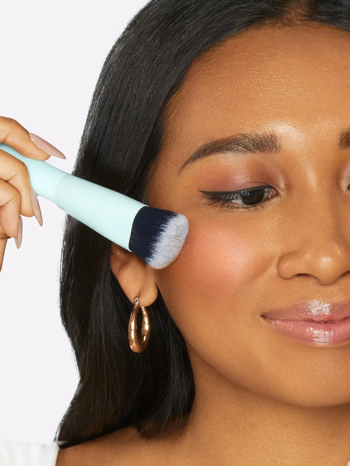 Tarte cream cheek brush pinceau joue biseauté vegan