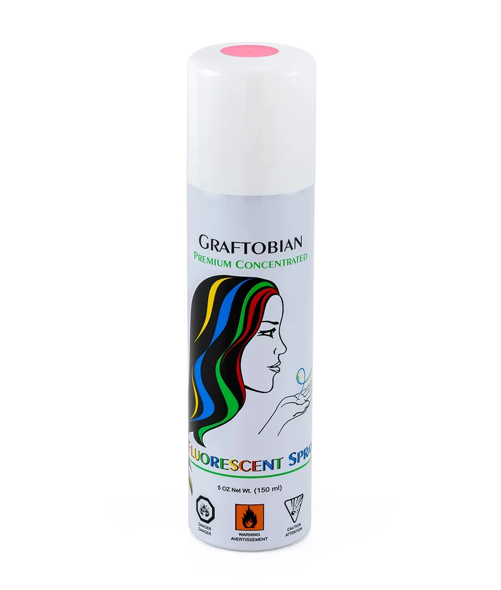 Graftobian Fluorescent Pink spray cheveux fluo 150 g