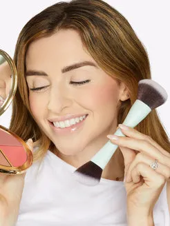 Tarte Double Ended pinceau teint crème double embout