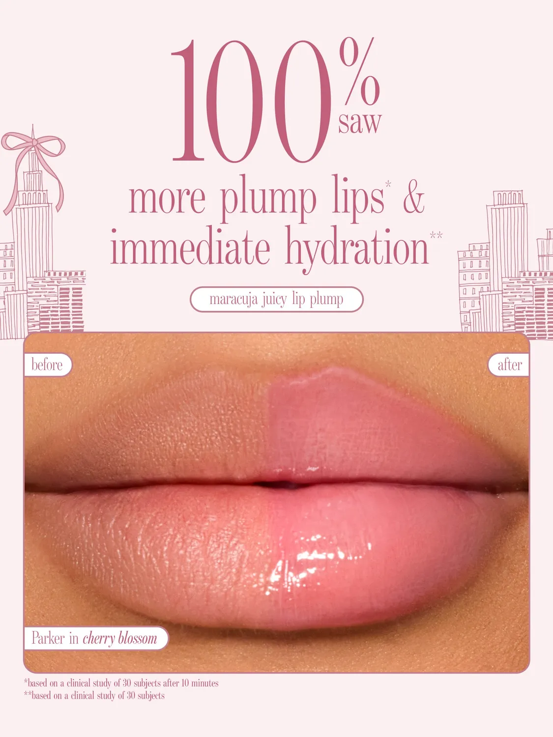 Tarte Maracuja Juicy Lip trio gloss Don't Kiss & Tell 3 pièces