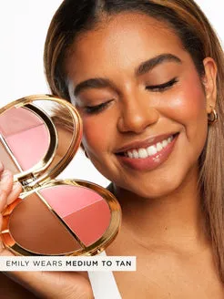 Tarte Park Ave Princess palette blush crème sculptante