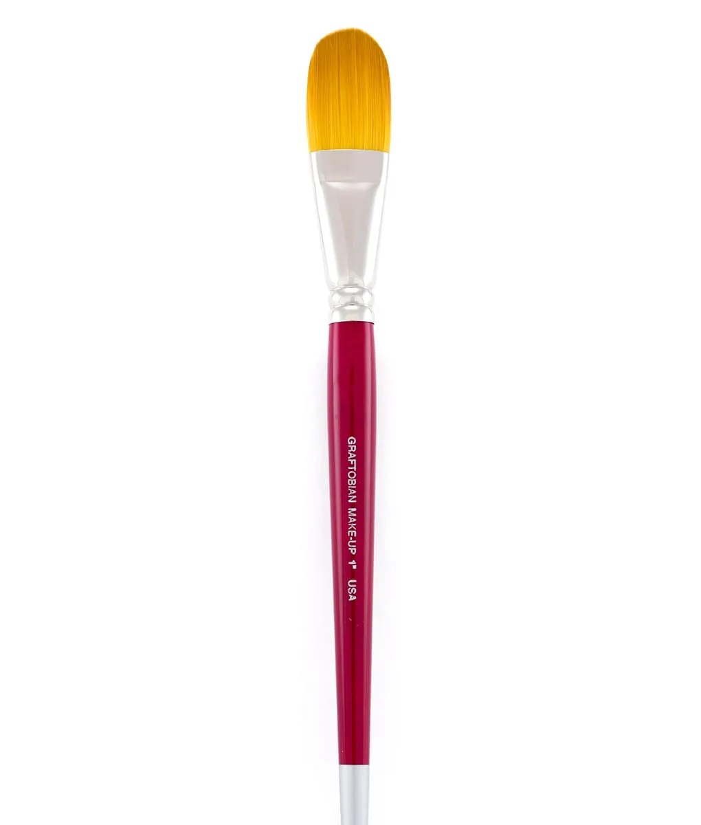 Graftobian Filbert 1 pouce pinceau face paint synthétique