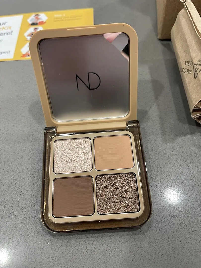 Natasha Denona Luxe Glam Palette Fards Nude 7,8g