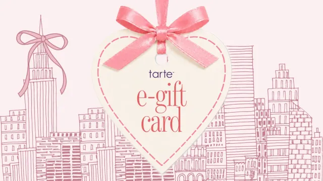 Tarte Gift Card carte cadeau e-mail multi-montants beauté