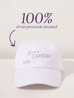 Tarte F Cancer casquette solidaire revers caritatif