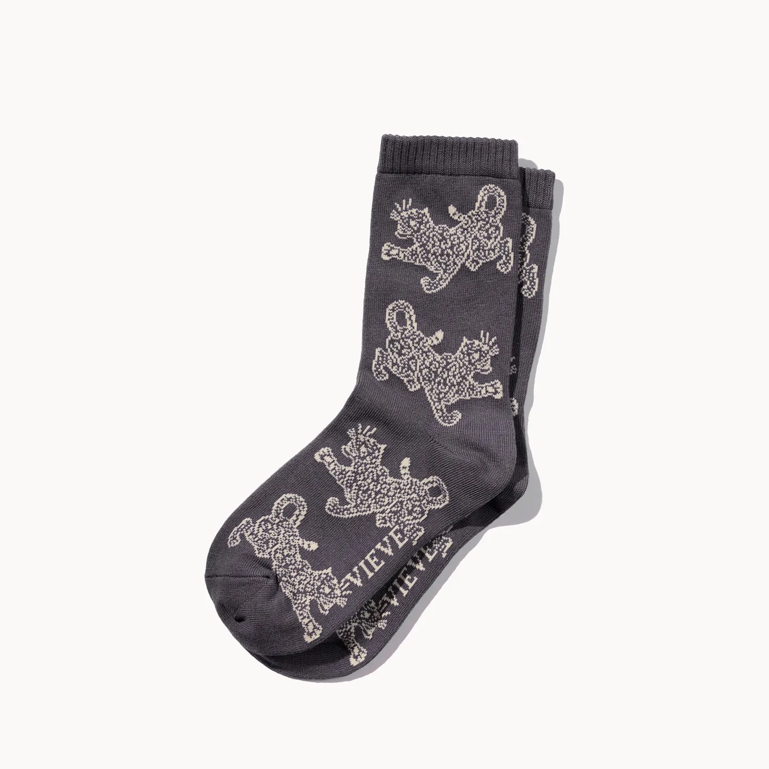 Vieve Ninetease chaussettes gris coton taille unique
