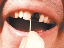 Graftobian Tooth Wax cire dentaire Noire 3,5 g pourrie