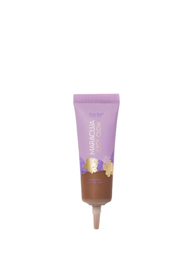 Tarte maracuja juicy glow tint fond de teint voyage éclat