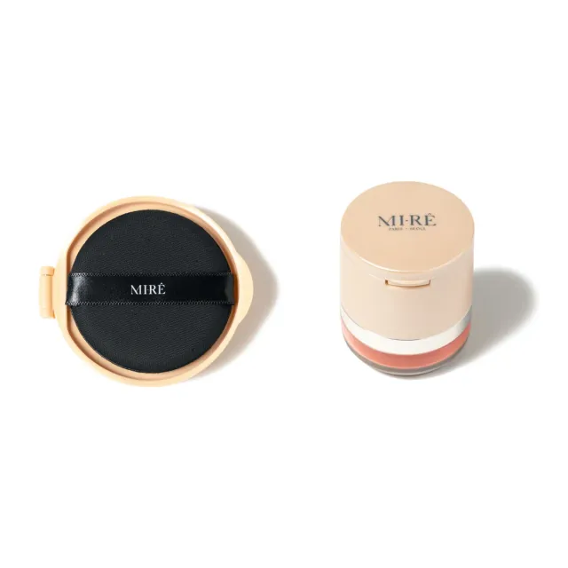 MI-RÊ Saatiya Duo Essentiel 2 coffret recharge + blush pêche