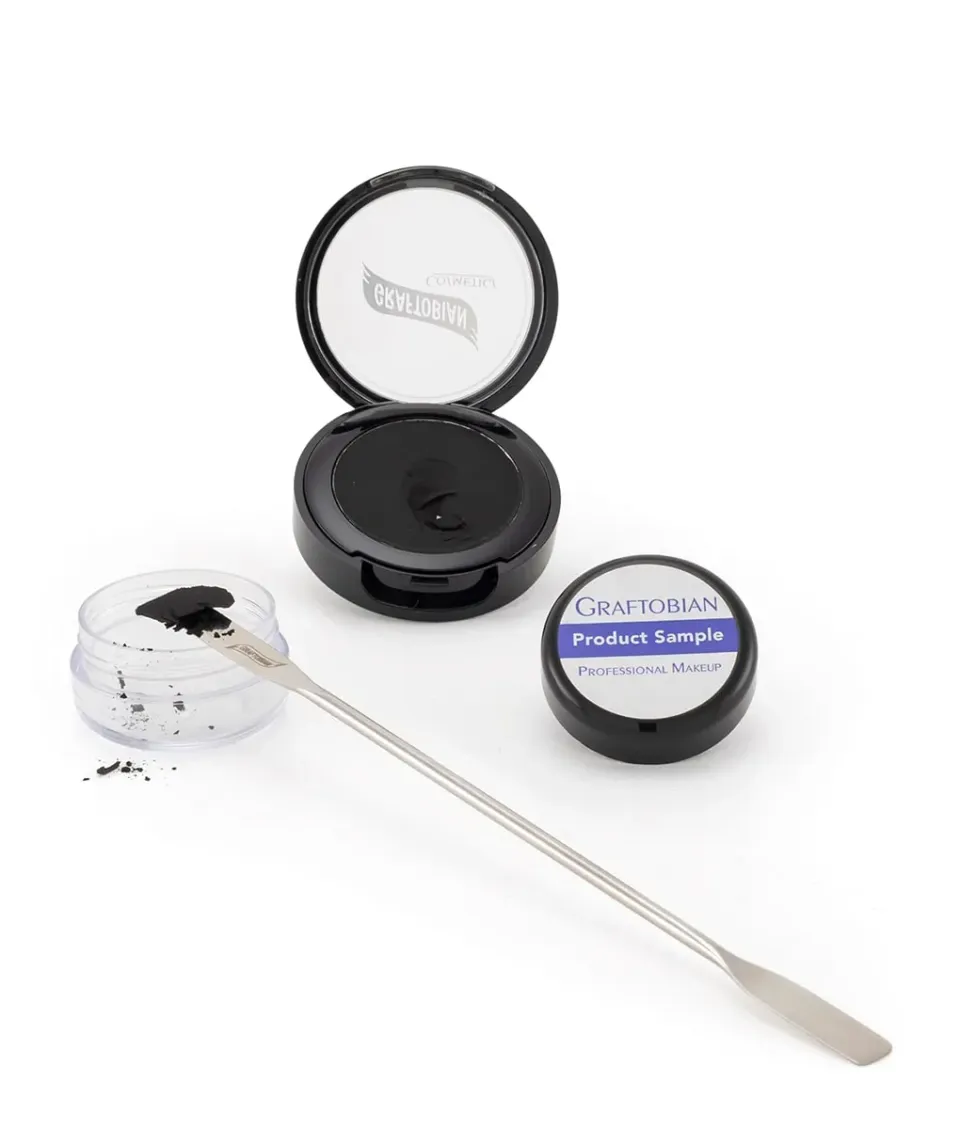 Graftobian Cake Eyeliner échantillon Jet Black 0,5 g mat