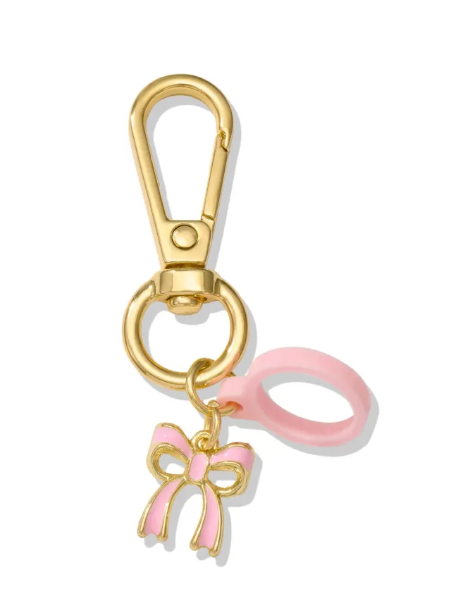 Tarte Maracuja Juicy Loop porte-clés nœud doré multi