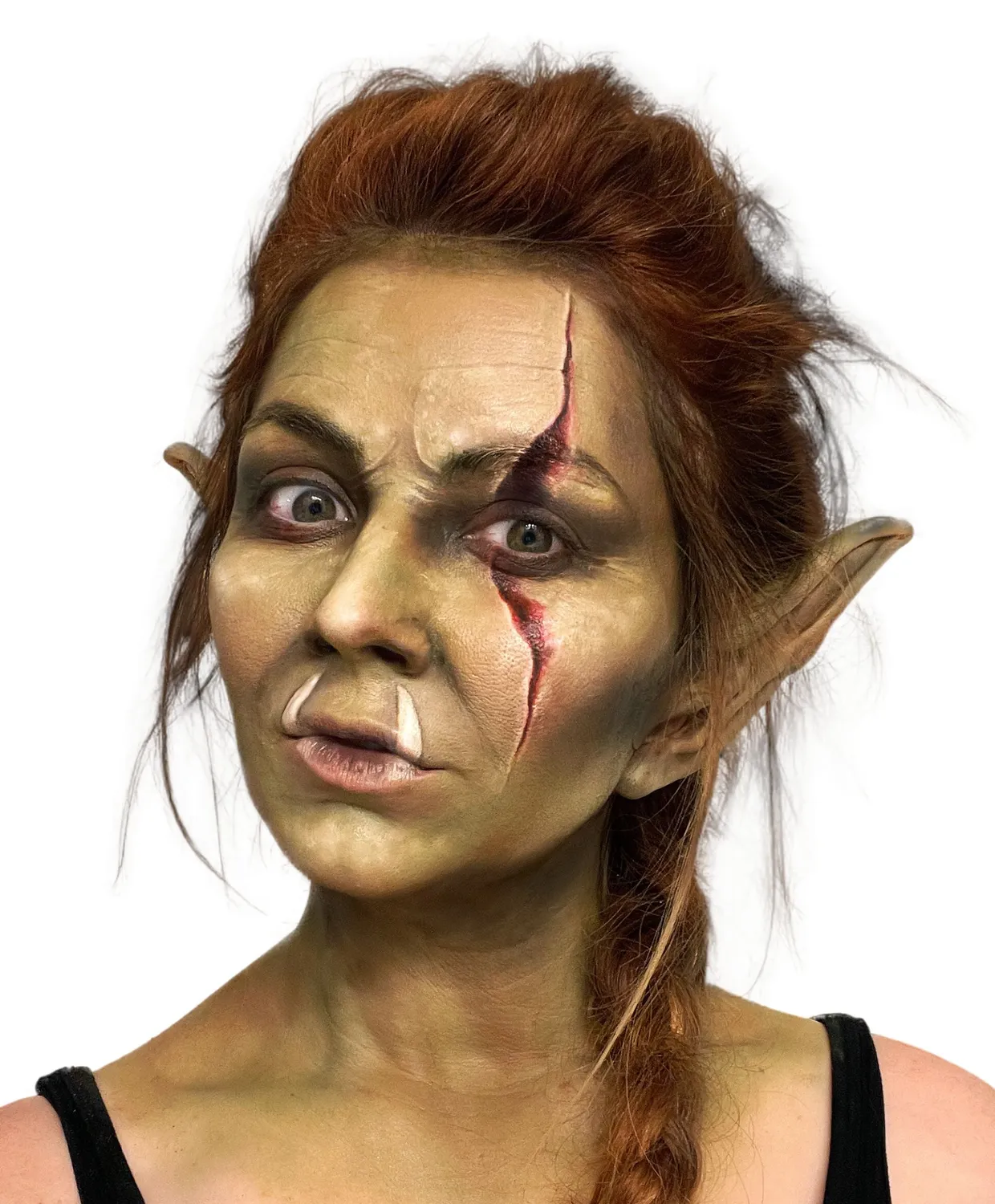 Graftobian Orc Ear Kit maquillage orc vert oreilles