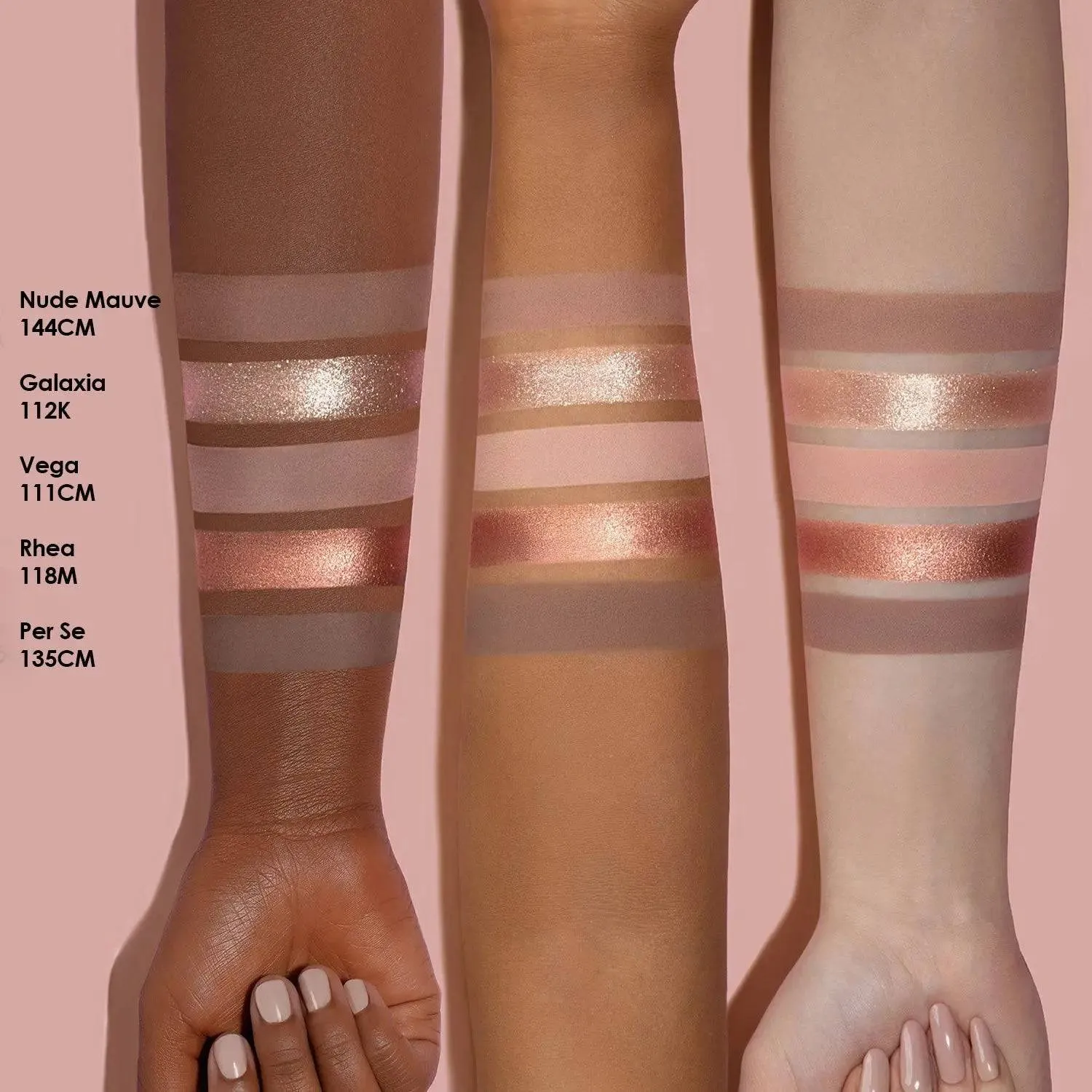 Natasha Denona Mini Starlette palette fards à paupières 5 fards rosé taupe