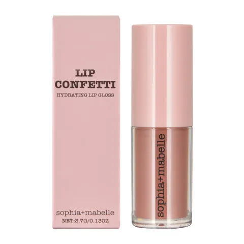 sophia+mabelle puckered up lip confetti gloss lèvres couvrant