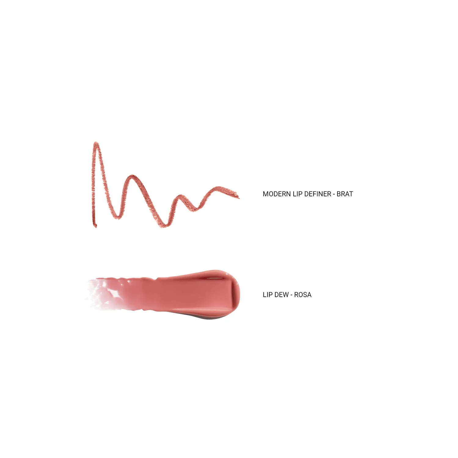 Vieve Perfect Pairings duo lèvres crayon + gloss Dew