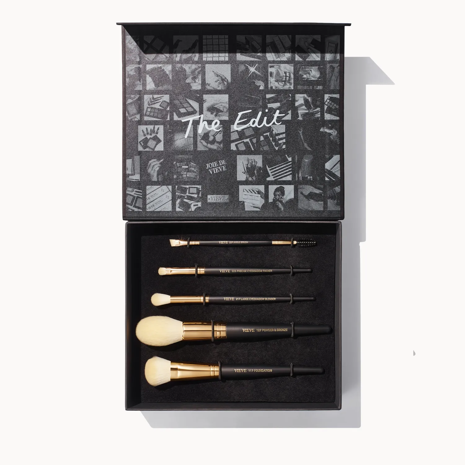 Vieve The Edit set 5 pinceaux maquillage doux