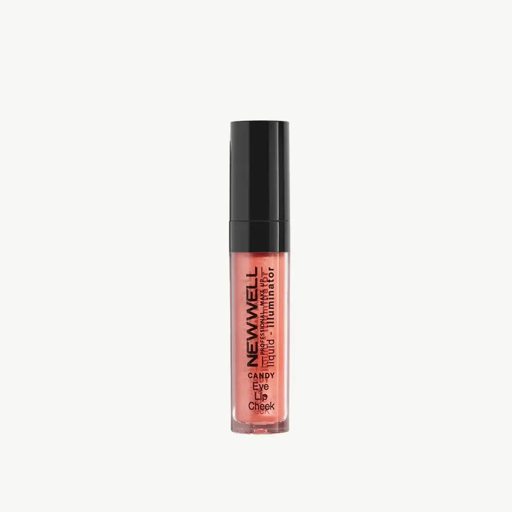 New Well blush liquide illuminateur 3-en-1 3 pcs