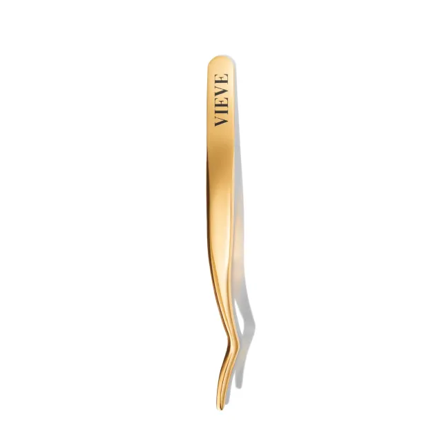 Vieve applicateur faux cils doré pose et retrait