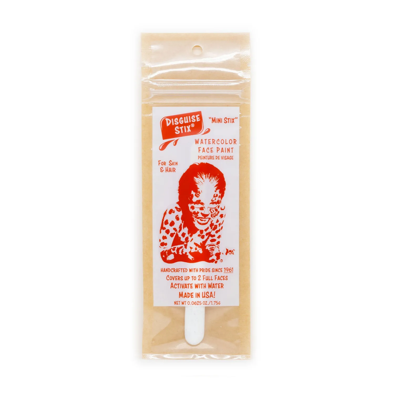 Graftobian Mini Disguise Stix fard stick Clown White couvrant