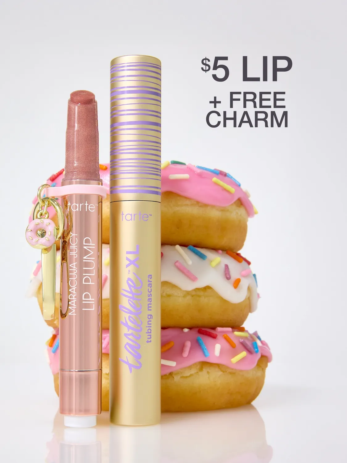 Tarte Maracuja Juicy XL Duo lèvres + mascara tubing charm