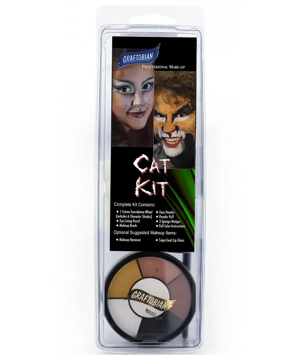 Graftobian Cat Makeup Kit maquillage félin Halloween